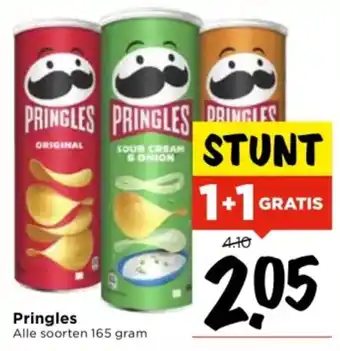 Vomar Voordeelmarkt Pringles 165g aanbieding