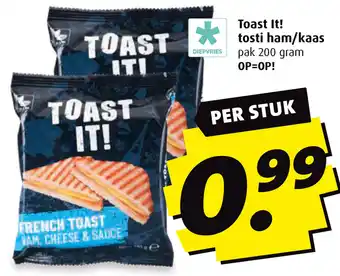 Boni Toast It! tosti ham/kaas 200g aanbieding