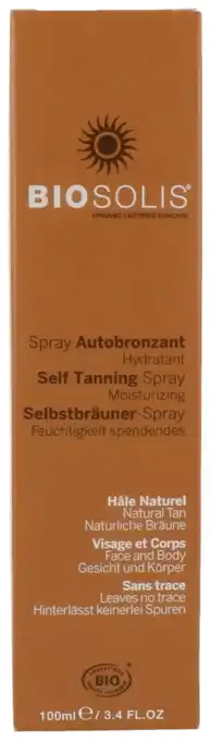 De Online Drogist Biosolis Self Tanning Spray aanbieding
