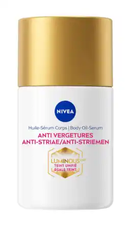 De Online Drogist Nivea Luminous630 Anti-Striae Body Oil-Serum aanbieding