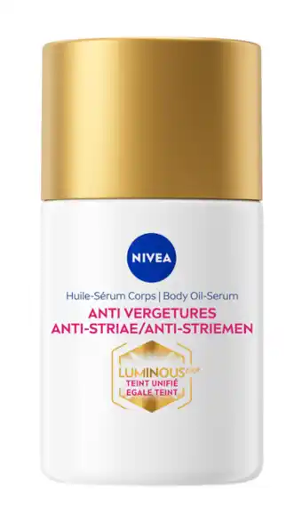 De Online Drogist Nivea Luminous630 Anti-Striae Body Oil-Serum aanbieding