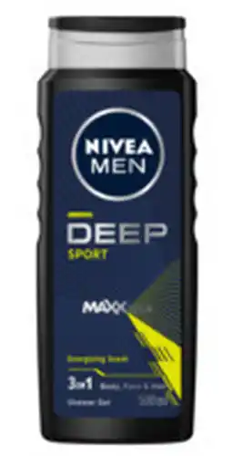 De Online Drogist Nivea Men Deep Sport Douchegel aanbieding
