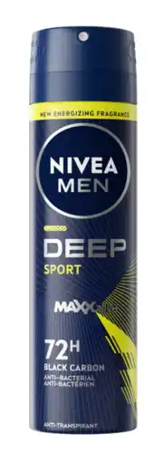 De Online Drogist Nivea Men Deep Sport Deodorant Spray aanbieding