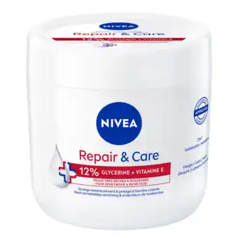 De Online Drogist Nivea Repair & Care Bodycrème - 12% Glycerin + Vitamine E aanbieding