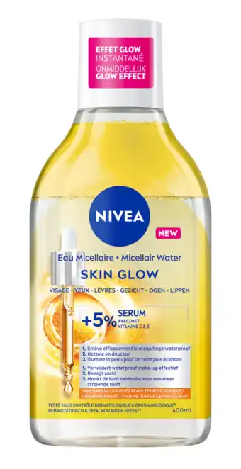De Online Drogist Nivea Micellair Water Skin Glow Serum aanbieding