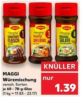 Kaufland DE MAGGI Würzmischung aanbieding