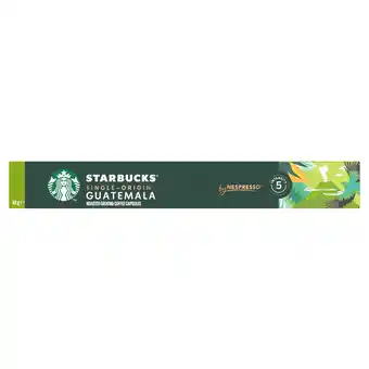 Dekamarkt Starbucks Koffiecapsules guatemala aanbieding