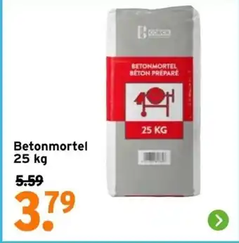 GAMMA Betonmortel 25 kg aanbieding