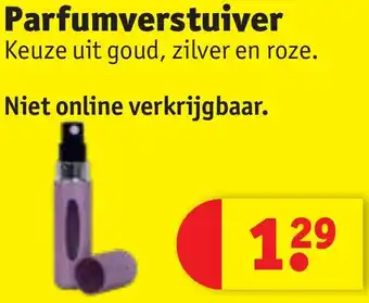 Kruidvat Parfumverstuiver aanbieding