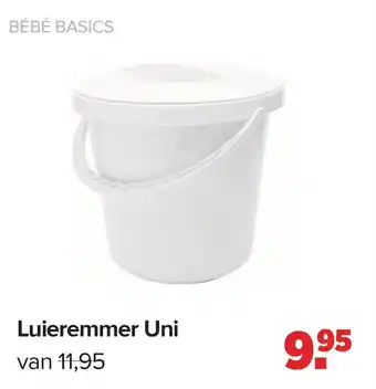 Baby-Dump Luieremmer Uni aanbieding