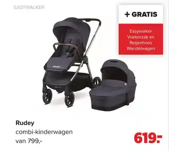 Baby-Dump Rudey combi-kinderwagen aanbieding