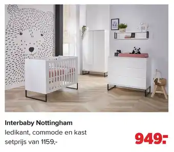 Baby-Dump Interbaby Nottingham aanbieding