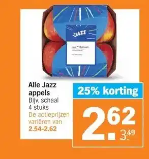 Albert Heijn Alle Jazz appels aanbieding