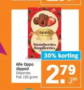Albert Heijn Alle Oppo dipped aanbieding