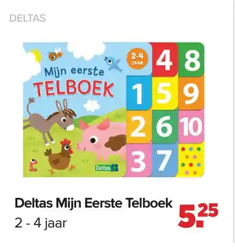 Baby-Dump Deltas Mijn Eerste Telboek 2-4 jaar aanbieding