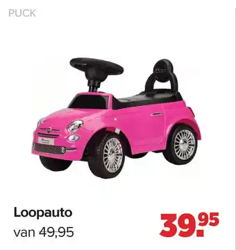 Baby-Dump Loopauto aanbieding