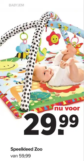 Baby-Dump Speelkleed Zoo aanbieding