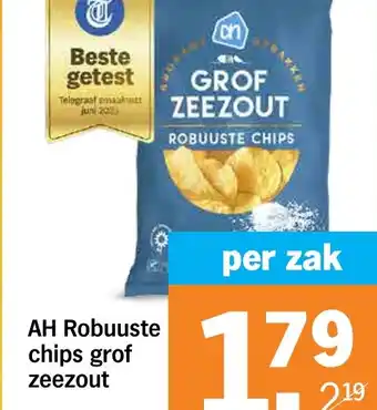 Albert Heijn Robuuste chips grof zeezout aanbieding