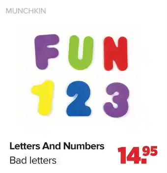 Baby-Dump Letters And Numbers Bad letters aanbieding