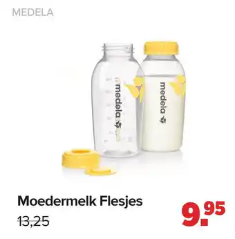 Baby-Dump Moedermelk Flesjes aanbieding