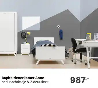 Baby & Tiener Bopita tienerkamer Anne aanbieding