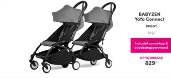 Baby & Tiener Babyzen Yoyo Connect Buggy Grijs aanbieding