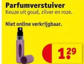 Kruidvat Parfumverstuiver aanbieding