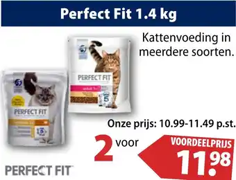 Huisdier Voordeelshop Perfect Fit 1.4 kg aanbieding