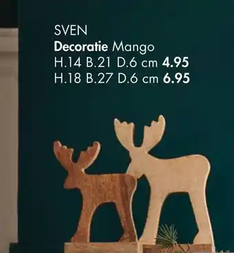 Casa Sven Decoratie Mango aanbieding