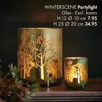 Casa Winterscene Partylight aanbieding