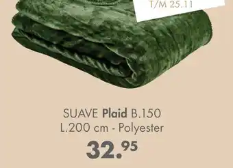 Casa Suave Plaid B.150 aanbieding