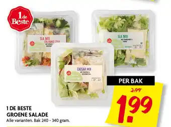 Dekamarkt 1 De Beste Groene Salade aanbieding