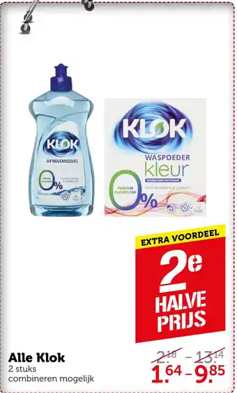 Coop Alle Klok aanbieding