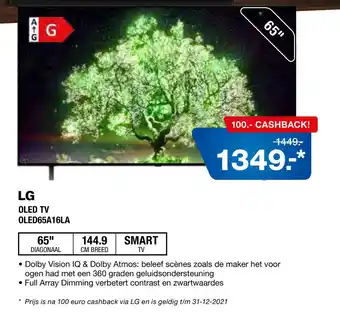 Electroworld LG OLED TV OLED65A16LA aanbieding