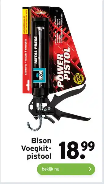 GAMMA Bison Voegkit- pistool aanbieding