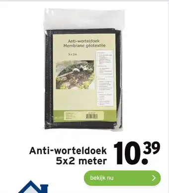 GAMMA Anti-worteldoek 5x2 meter aanbieding