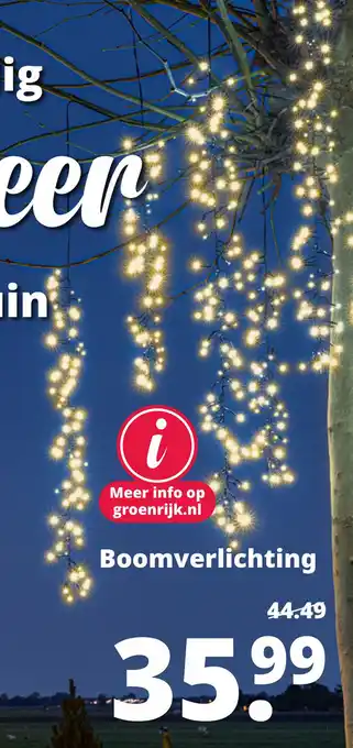 GroenRijk Boomverlichting aanbieding