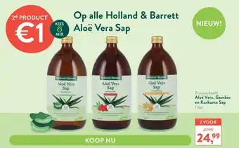 Holland & Barrett Op alle Holland & Barrett Aloë Vera Sap aanbieding