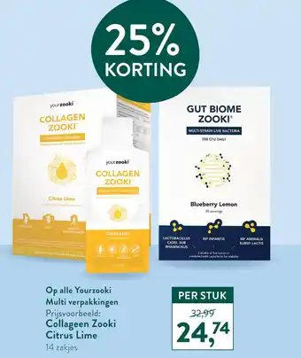 Holland & Barrett Op alle Yourzooki Multi verpakkingen aanbieding