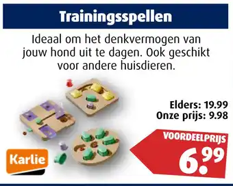 Huisdier Voordeelshop Trainingsspellen aanbieding