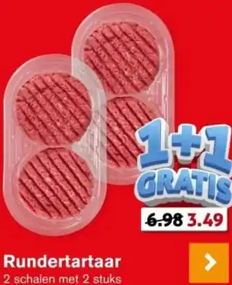 Hoogvliet Rundertartaar aanbieding