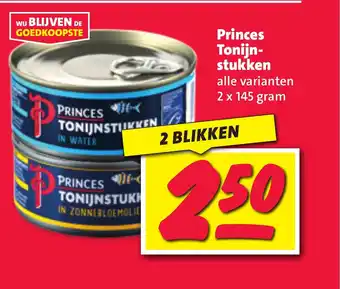 Nettorama Princes Tonijnstukken aanbieding