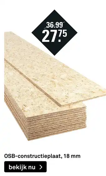 Karwei OSB-constructieplaat, 18 mm aanbieding