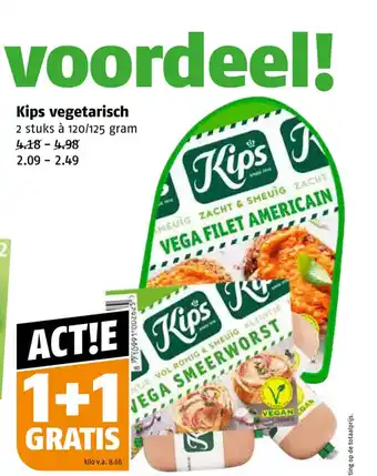 Poiesz Kips vegetarisch aanbieding