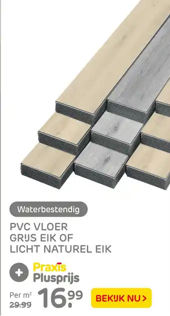 Praxis Pvc Vloer Grijs Eik Of Licht Naturel Eik aanbieding