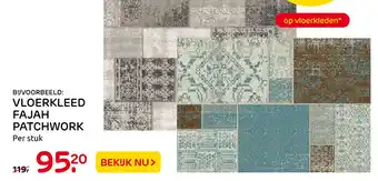 Praxis Vloerkleed Fajah Patchwork aanbieding