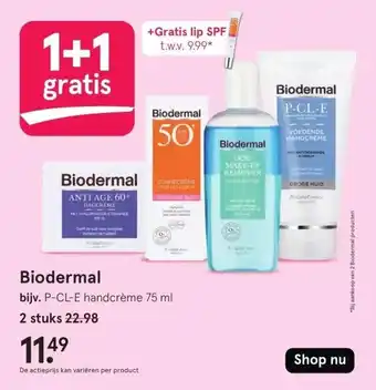 Etos Biodermal aanbieding