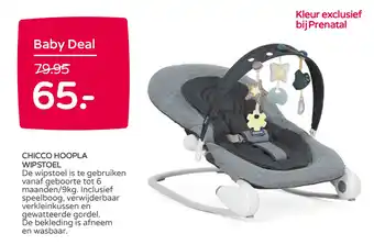 Prenatal CHICCO HOOPLA WIPSTOEL aanbieding