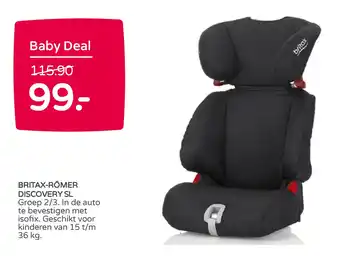 Prenatal Britax-römer discovery sl aanbieding