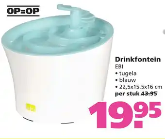 Ranzijn EBI Drinkfontein aanbieding